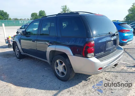 2008 Chevrolet Trailblazer Lt from USA, damaged, VIN 1GNDT13S682138564